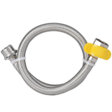 Waterdrop 20 Foot Hose 304 Stainless Steel Metal, metal hoses for plumbing use, Lightweight, Rust Proof, Easy to Use & Store