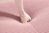 MIA 117'' 3-Seater Sofa with 1 Ottoman