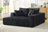 KALEN 103" Corduroy Left Chaise Sofa