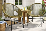 LARIN Outdoor Wicker Chair Set Of 2