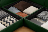 HARMONY 142" 4-Seater Sofa with 2 Ottomans