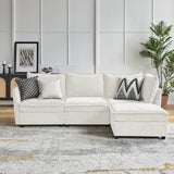Harmetrix Oversized Soft Sectional Couch with Storage