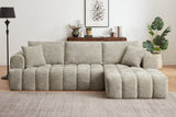 ELARA 108" Chenille Right Chaise Sofa