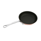 Mauviel M'Heritage M'6 S Induction Copper Nonstick Frying Pan With Cast Stainless Steel Handle, 10.2-In