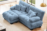 CLOUDIES 94" Loveseat with 1 Ottoman