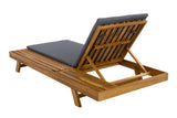 ORVA Outdoor Lounge Chaise with 2 Inches Pad