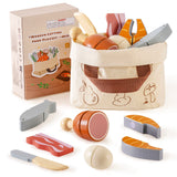 ROBUD Wooden Childs Play Food Set - Meat