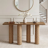 Drift 59'' Console Table Walnut
