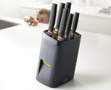 LockBlock™ Black Knife Block Set