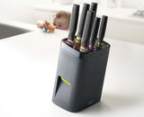 LockBlock™ Black Knife Block Set