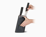 LockBlock™ Black Knife Block Set