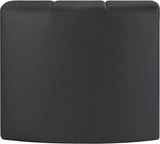 Arc Vegan Leather Curved Corner Chair - Elevate Your Space with Modern Luxury and Timeless Style