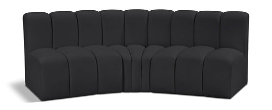 Arc Vegan Leather Modular Sofa - Elevate Your Space with Contemporary Luxury and Versatile Design