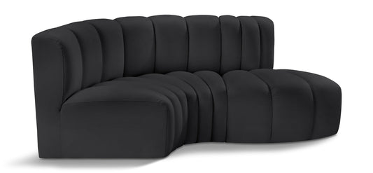 Arc Vegan Leather Modular Sofa - Luxurious, Versatile Design Perfect for Chic Living Spaces and More