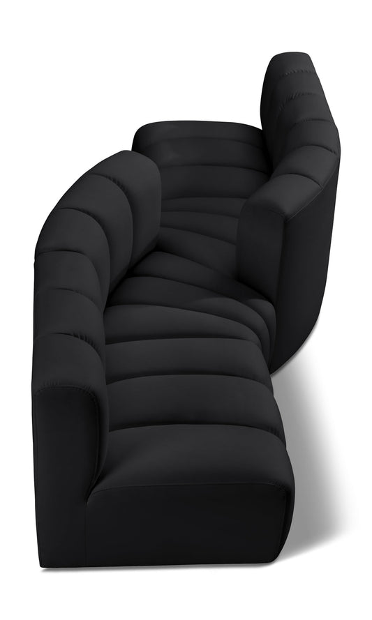 Arc Vegan Leather Modular Sofa - Elevate Your Space with Timeless Sophistication and Versatile Design