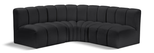 Arc Vegan Leather Modular Sofa - Elevate Your Space with Luxurious Design and Versatile Comfort