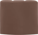 Arc Vegan Leather Curved Corner Chair - Elevate Your Space with Modern Luxury and Timeless Style