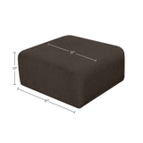 Arc Upholstered Modular Ottoman