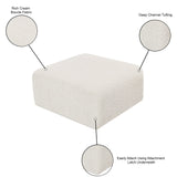 Arc Upholstered Modular Ottoman
