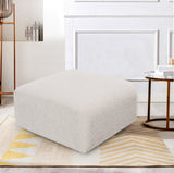 Arc Upholstered Modular Ottoman
