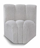 Arc Vegan Leather Curved Corner Chair - Elevate Your Space with Modern Luxury and Timeless Style