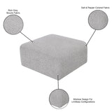 Arc Upholstered Modular Ottoman