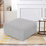 Arc Upholstered Modular Ottoman