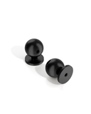 DESIGN1038 Matte Black Cabinet Knobs | Solid Metal Drawer Knobs for Cabinets