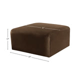 Arc Upholstered Modular Ottoman