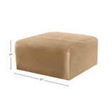 Arc Upholstered Modular Ottoman