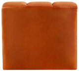 Arc Vegan Leather Curved Corner Chair - Elevate Your Space with Modern Luxury and Timeless Style