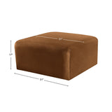 Arc Upholstered Modular Ottoman