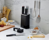 Elevate™ SlimBlock 5-piece Multicolour Knife Set with Sharpener