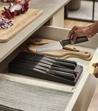 Elevate™ Store 5-piece Multicolour Knife Set with In-drawer Storage Tray