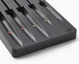 Elevate™ Store 5-piece Multicolour Knife Set with In-drawer Storage Tray