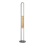 Floor Lamp Iron & Wood