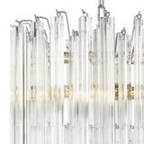 Chandelier Salerno
Nickel finish | clear glass