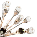 Chandelier Anto L
Nickel finish | clear glass