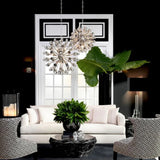 Chandelier Anto L
Nickel finish | clear glass