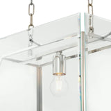Chandelier Azure S
Nickel finish | bevelled clear glass
