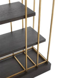 Cabinet Ward
Brushed brass finish | coffee oak veneer