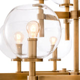 Chandelier Jade L
Antique brass finish | clear glass