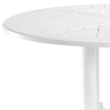 Outdoor Dining Table Bell Rive L
White finish