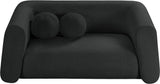 Abbington Chic Boucle Fabric Loveseat - Contemporary Style with Comfort and Elegance for Your Home