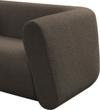 Abbington Chic Boucle Fabric Loveseat - Contemporary Style with Comfort and Elegance for Your Home