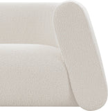 Abbington Chic Boucle Fabric Loveseat - Contemporary Style with Comfort and Elegance for Your Home