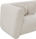 Abbington Chic Boucle Fabric Loveseat - Contemporary Style with Comfort and Elegance for Your Home