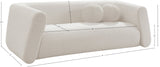 Abbington Chic Boucle Fabric Sofa - Contemporary Design with Comfort & Style, Perfect for Any Room