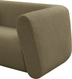 Abbington Chic Boucle Fabric Loveseat - Contemporary Style with Comfort and Elegance for Your Home