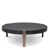 Coffee Table Oxnard Charcoal grey oak veneer | medium bronze finish